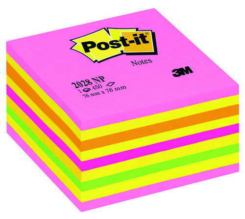 Viestilappukuutio 76x76mm POST IT - Sticky Note Cubes - 110872 - 1