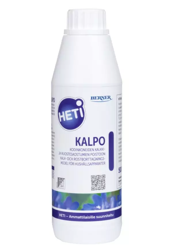 Kalkinpoistoaine 500ml HETI Kalpo - Astianpesuaineet ja keittiön puhtaus - 180022 - 1