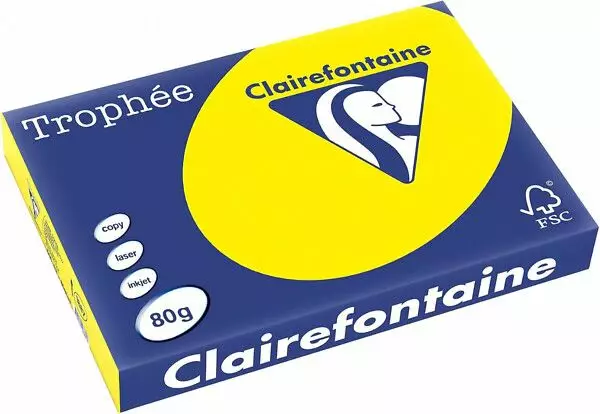 Kopiopaperi A3/80g TROPHEE - Värilliset kopiopaperit - 117672 - 1