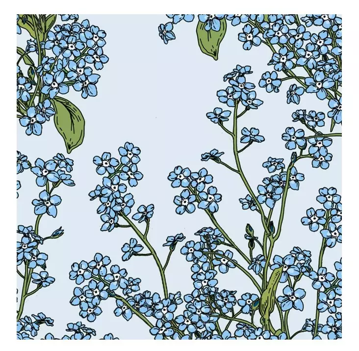 Lautasliina 33x33cm 1/4 HAVI Lemmikki - Servietit ja lautasliinat - 187692 - 1