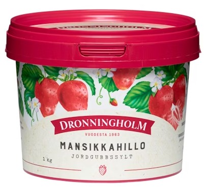Mansikkahillo 1kg DRONNINGHOLM - Juices and soft drinks - 180542 - 1