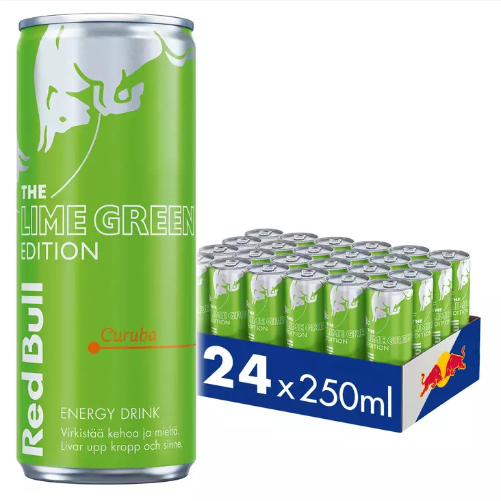Red Bull Lime Green Edition Curuba 250ml - Juices and soft drinks - 178492 - 1