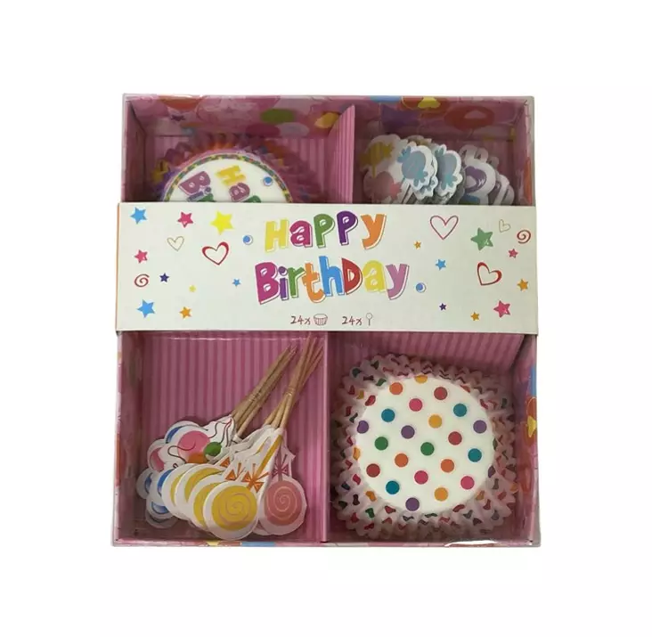 Syntymäpäiväsetti Cupcake - Leivonta - 146742 - 1