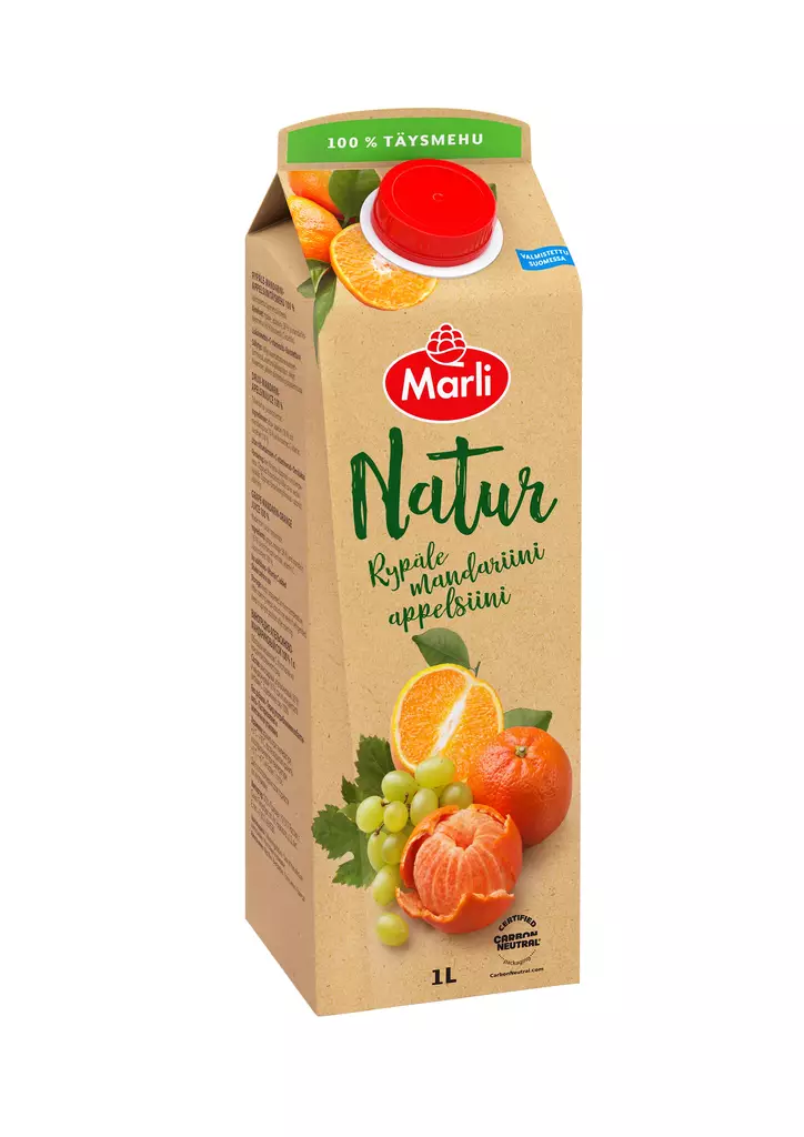 Täysmehu 1L MARLI Natur - Juices and soft drinks - 170482 - 1