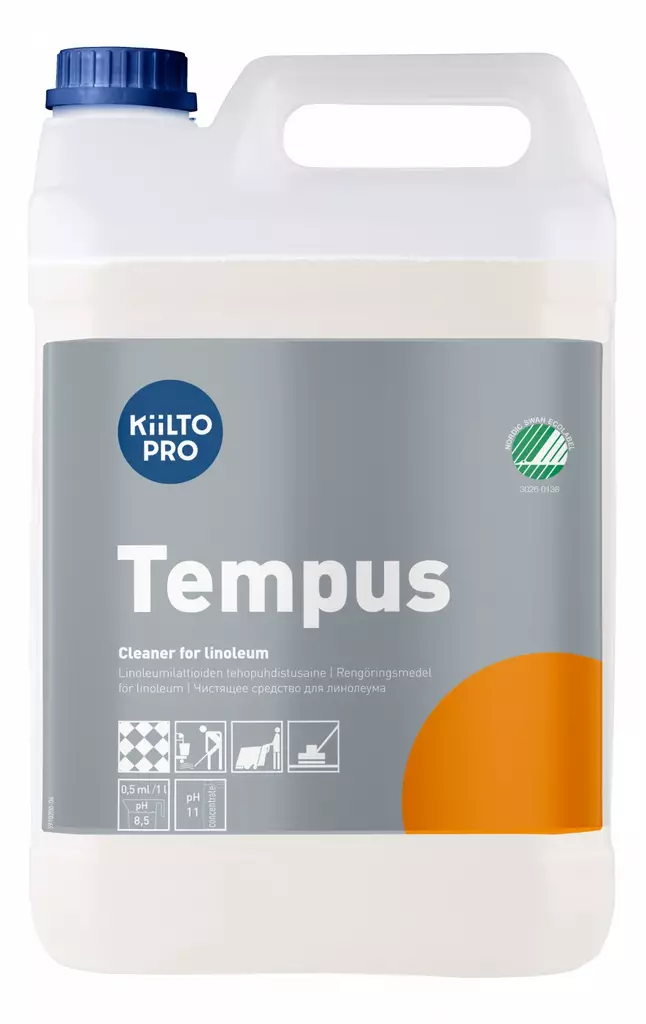 Tehopuhdistusaine 5L KIILTO Tempus - Lattian pesuaineet - 162782 - 1