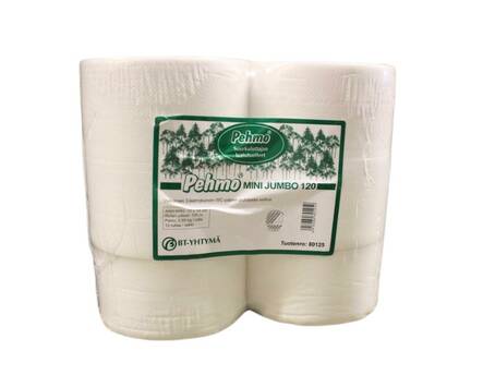 WC-paperi PEHMO MINI JUMBO120 - Minijumborullat ja annostelijat - 157053 - 1