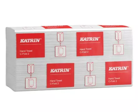 Käsipyyhe KATRIN C-taitto - Liuskakäsipyyhkeet ja annostelijat - 156373 - 2