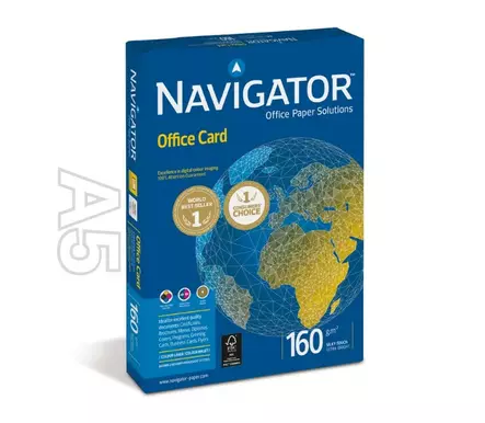 Kopiopaperi A5/160g NAVIGATOR - Kopiopaperit - 189673 - 1