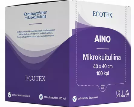 Kuituliina ECOTEX Mikro 40x40cm - Kuitukangasliinat ja telineet - 189073 - 1