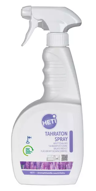 Tahranpoistoaine 750ml HETI Tahraton - Tekstiilien puhdistus ja huolto - 172963 - 1
