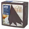 Tummanruskea, 1-krs, 1/4, 14x50kpl/ltk - Napkins and paper serviettes - 189213 - 1