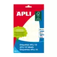 Tarraetiketti 12x18mm APLI - Labels, Printing Cards, and Label Films - 108513 - 1