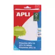 Tarraetiketti 22x32mm APLI - Labels, Printing Cards, and Label Films - 128983 - 1