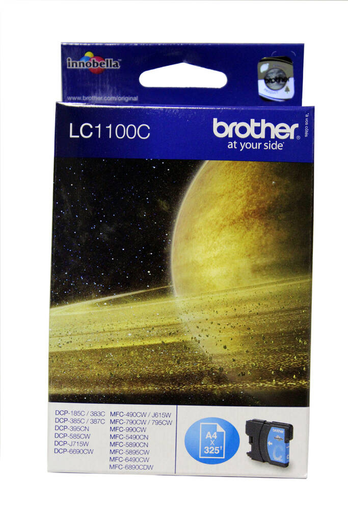 BROTHER LC1100C mustesuihku - Brother inkjet cartridges - 119263 - 1