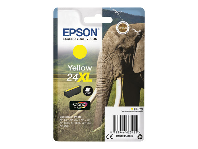EPSON T2434 24XL mustesuihku - Epson inkjet cartridges - 154723 - 1