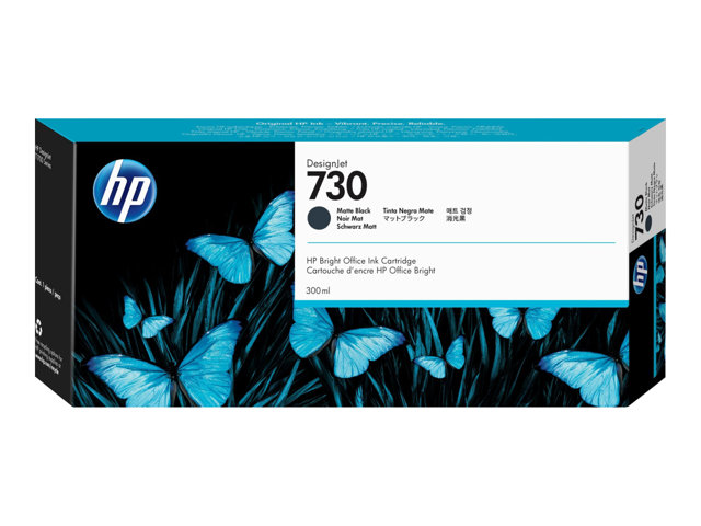 HP 730 mustesuihku - Mustesuihkuvärit HP - 171713 - 1