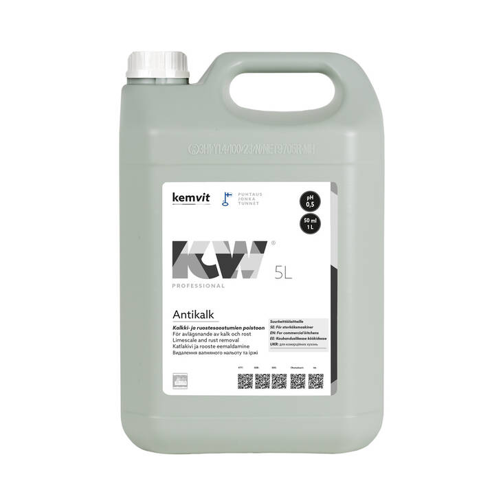 Kalkinpoisto 5L KW Antikalk - Saniteettitilojen puhdistusaineet - 176033 - 1