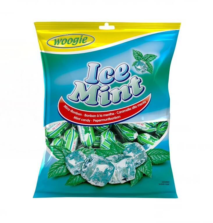 Karkkipussi 170g WOOGIE Ice Mint - Makeiset - 139653 - 1