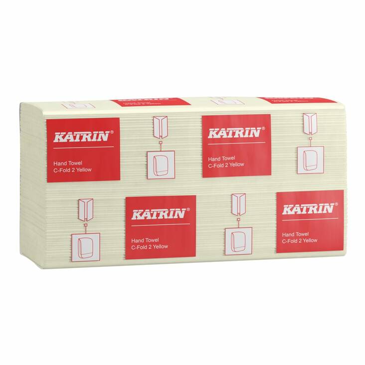 Käsipyyhe KATRIN C-taitto - Folded hand towels and dispensers - 156373 - 1