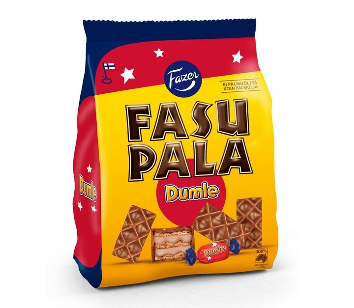 Keksi Fasupala Dumle 175g FAZER - Keksit ja korput - 171503 - 1