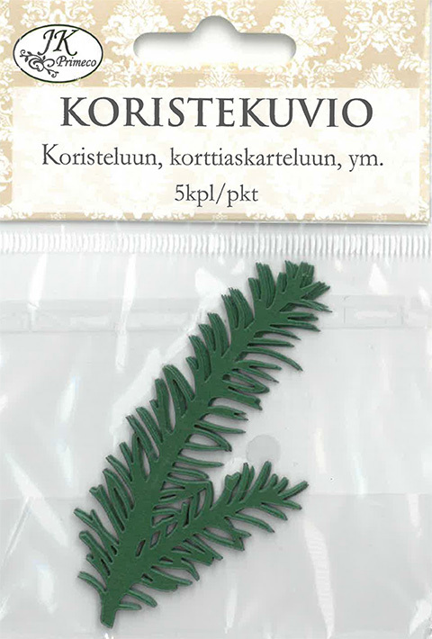 Koristekuvio havu 5kpl/pkt - Askartelutarvikkeet - 159333 - 1