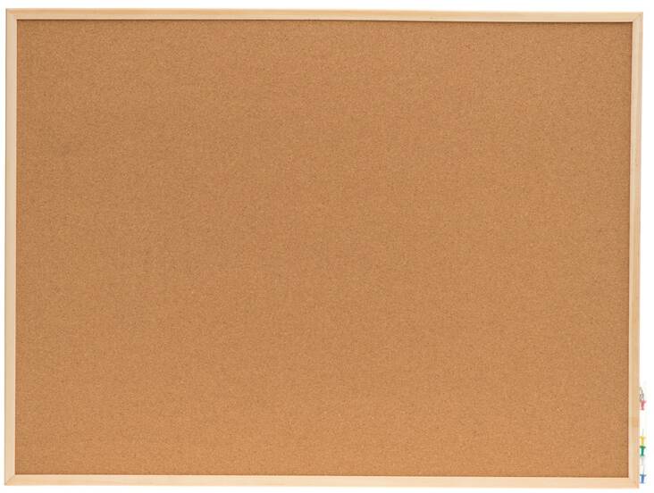 Korkkitaulu 60x80cm KAPEL - Whiteboards and Noticeboards - 104393 - 1