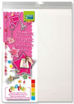 Kutistemuovi A4 kirkas - Askartelutarvikkeet - 170033 - 1