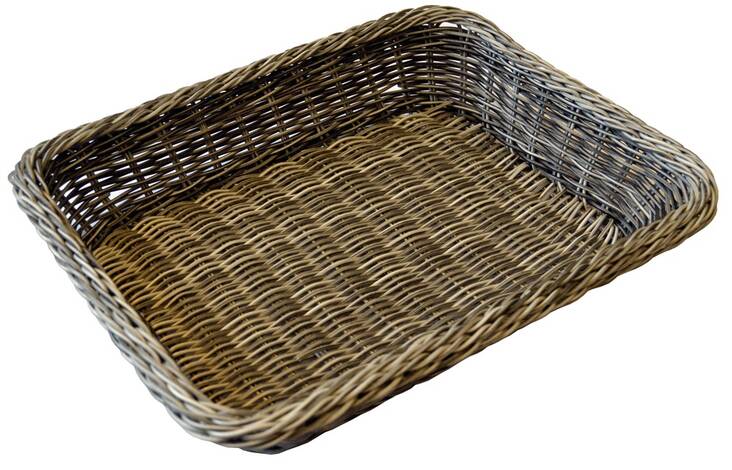 Leipäkori suorakaide muovipunos - Muut keittiö- ja taloustarvikkeet - 153383 - 1