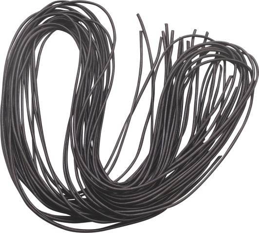 Nahkanauha 2mm/1m musta - Craft supplies - 137753 - 1