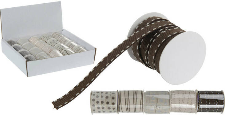 Nauharulla vaalea 1cm x 5m - Craft supplies - 149033 - 1