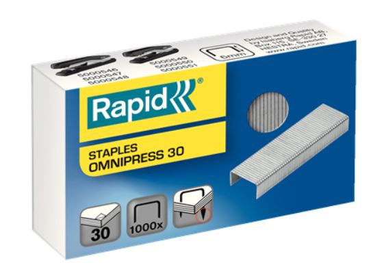 Nitomaniitti RAPID Omnipress 30 - Staple Refills and Cartridges - 170683 - 1