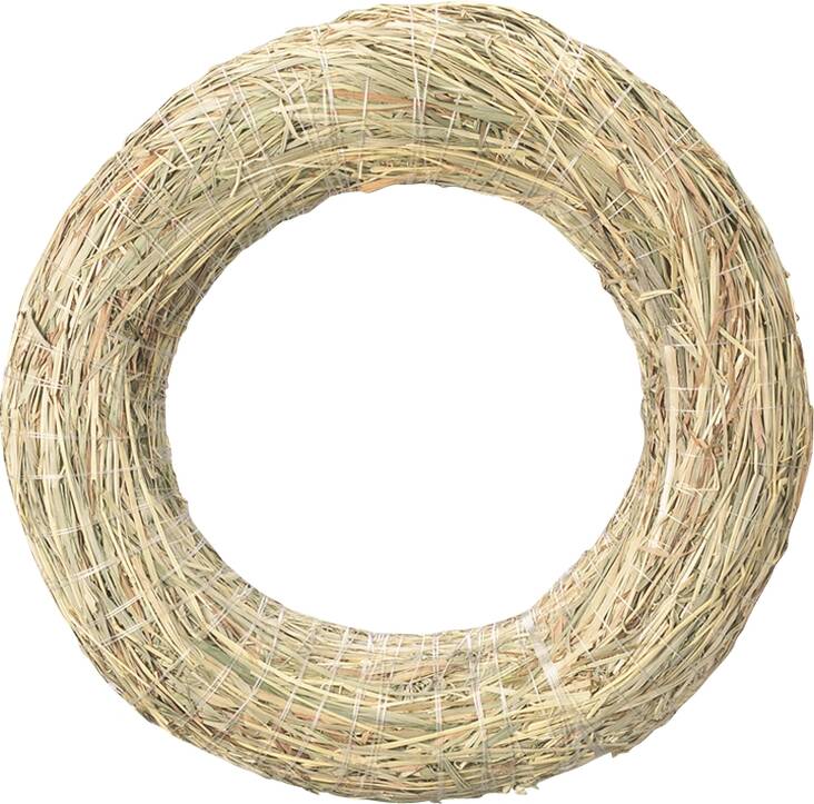 Olkikranssi 30cm - Craft supplies - 144953 - 1