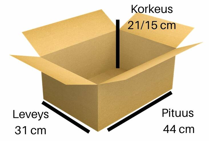 Pahvilaatikko A3/10B - Cardboard boxes - 125873 - 1