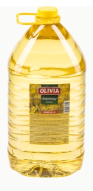 Rapsiöljy 5L OLIVIA - Mausteet ja maustaminen - 174973 - 1