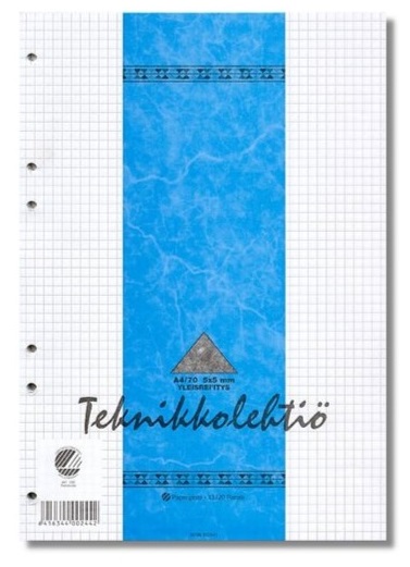 Teknikkolehtiö A4/70 PAPERIPISTE - Avo- ja muut lehtiöt - 101983 - 1