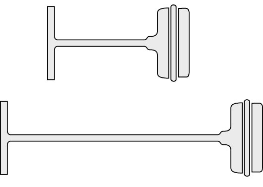 Tekstiilikiinnike 65mm DENNISON - Tekstiilipistoolit ja tarvikkeet - 174033 - 1