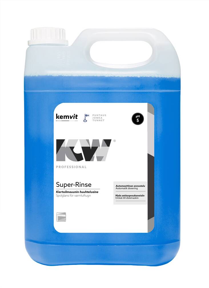 Uunin huuhteluaine 10L KW Super-Rinse - Dishwashing liquids and kitchen cleaners - 157373 - 1