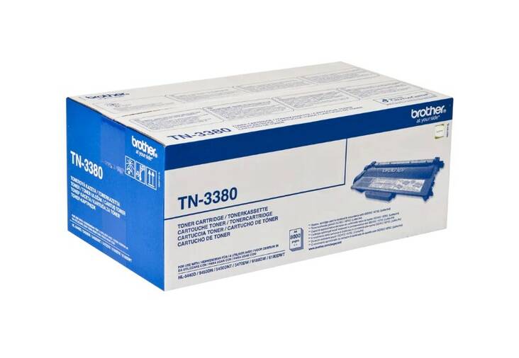 Värikasetti BROTHER TN-3380 laser - Brother laser toner cartridges and drums - 129093 - 1