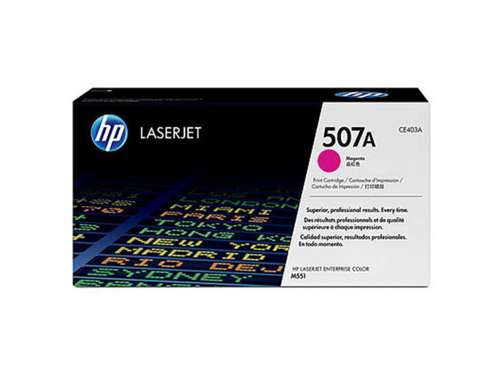 Värikasetti HP 507A CE403A laser - HP laservärikasetit ja rummut - 133333 - 1