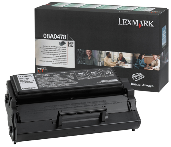 Värikasetti LEXMARK E320, E322 laser - Lexmark laservärikasetit ja rummut - 108463 - 1