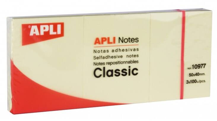 Viestilappu 40x50mm APLI - Sticky Notes and Holders - 102063 - 1