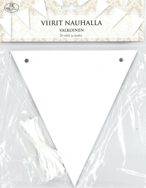 Viiri nauhalla 20kpl/pkt - Askartelutarvikkeet - 150753 - 1