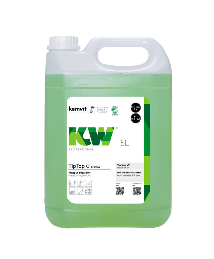 Yleispuhdistusaine 5L KW TIPTOP - General cleaning products - 156683 - 1