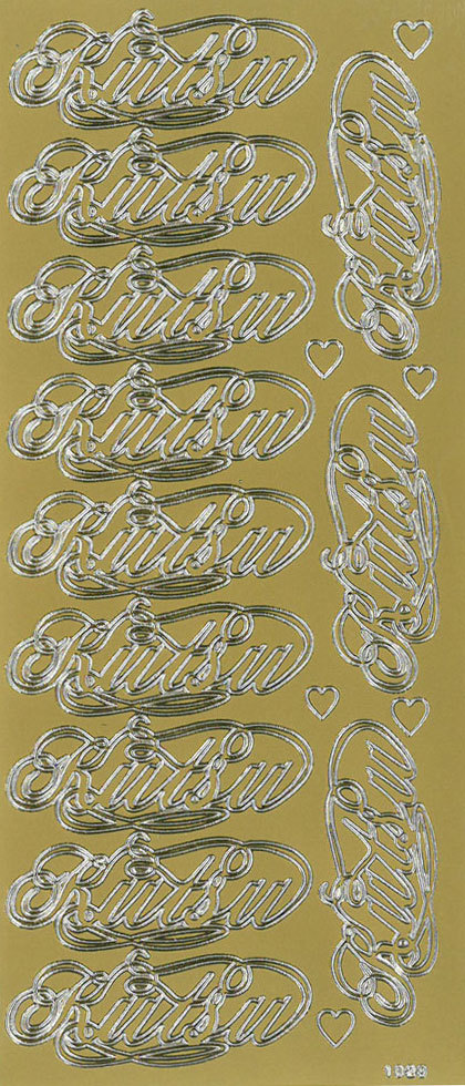 Ääriviivatarra Kutsu koristeellinen - Tarrat ja tarrakirjat - 155303 - 1