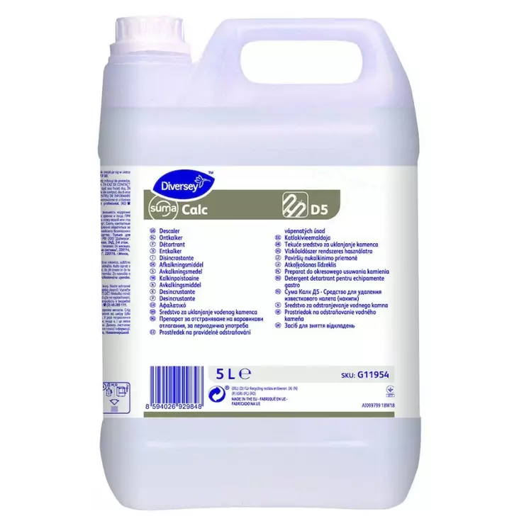 Kalkinpoistoaine 5L Suma Calc D5 - Dishwashing liquids and kitchen cleaners - 154393 - 1