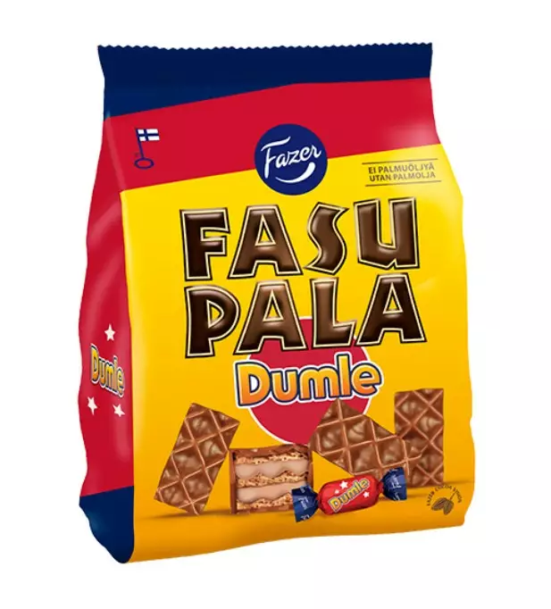Keksi Fasupala Dumle 175g FAZER - Keksit ja korput - 171503 - 1