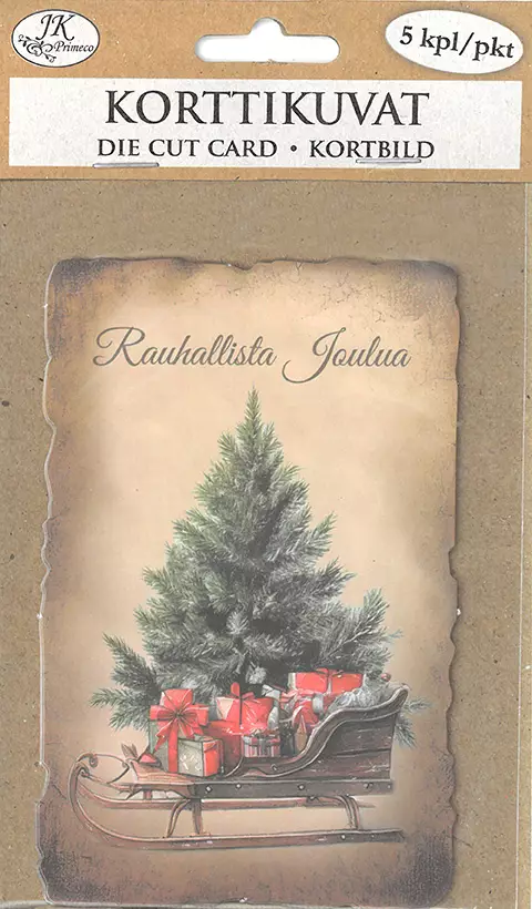 Korttikuva Joulu Nostalgia - Askartelutarvikkeet - 186313 - 1