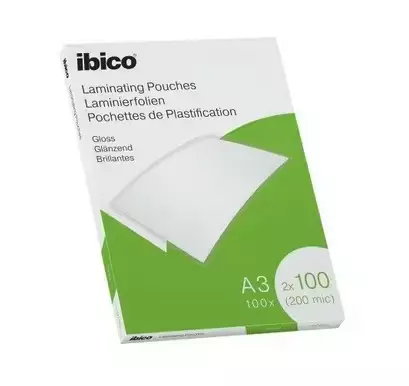 Laminointitasku A3 100mic IBICO - Laminating Pouches - 150403 - 1