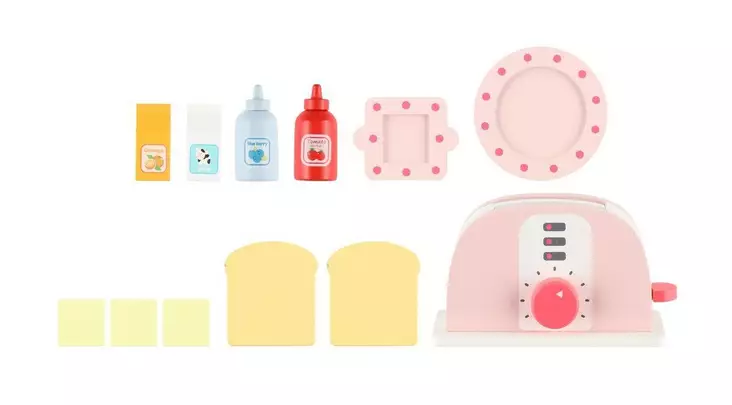 Lasten leivänpaahdin 12 osaa - Lelut - 181113 - 1