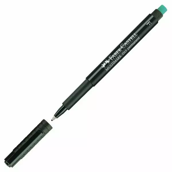 Merkkauskynä F/0,7mm FABER-CASTELL - Piirtoheitinkynät spriiliukoiset - 107423 - 1